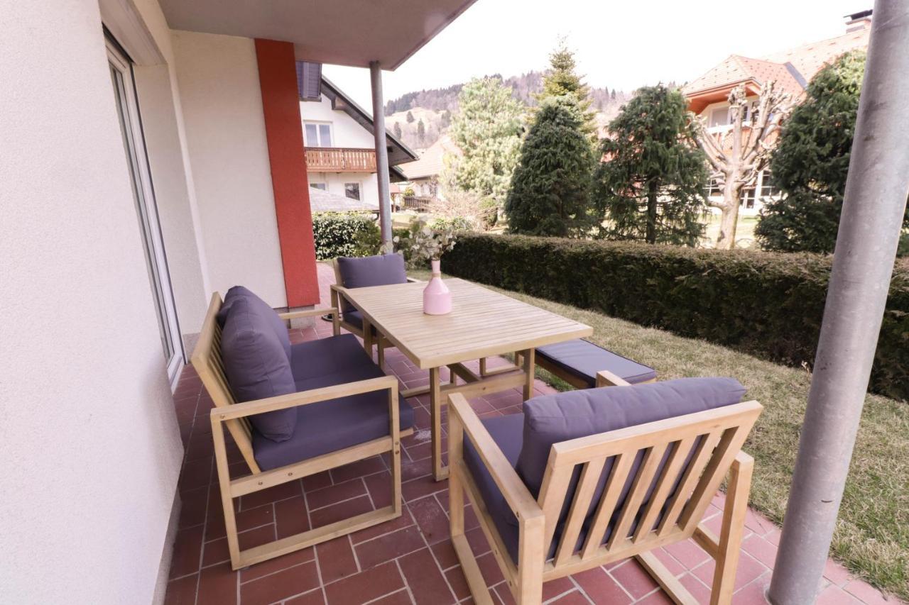 House Eden With Mountain Views Apartment Bled Bagian luar foto